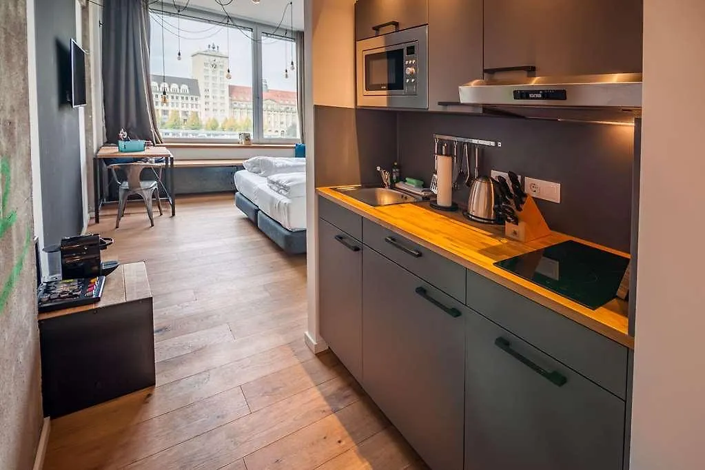 Staycity Aparthotels Leipzig City Centre 4*,  Almanya